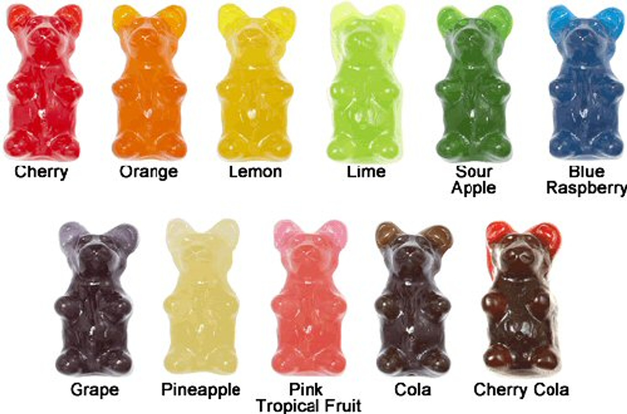  The Original World's Largest Gummy Bear - 5lbs - Cherry :  Grocery & Gourmet Food