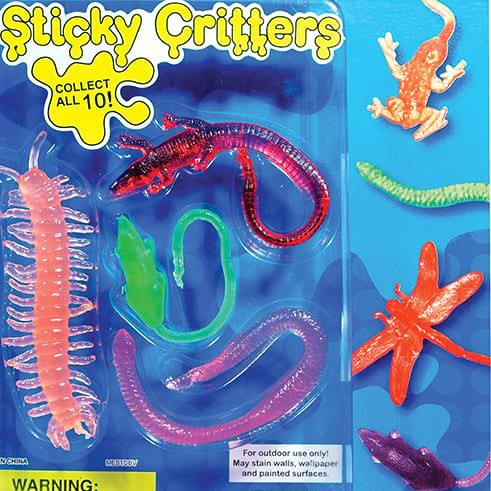 Sticky Critters Vending Capsules (2-inch) 250 ct - CandyMachines.com