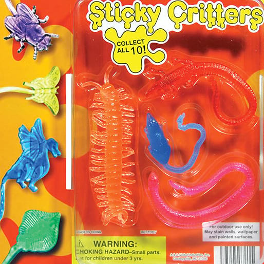 Sticky Critters Vending Capsules (2-inch) 250 ct - CandyMachines.com