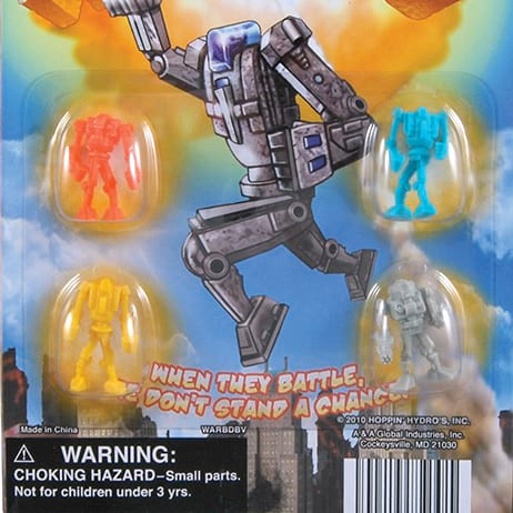 Warbots Vending Capsules (1-inch) 250 ct - CandyMachines.com