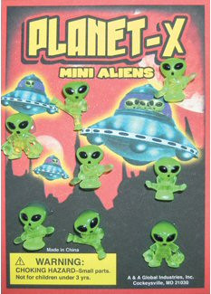 Planet-X Aliens Vending Capsules - CandyMachines.com