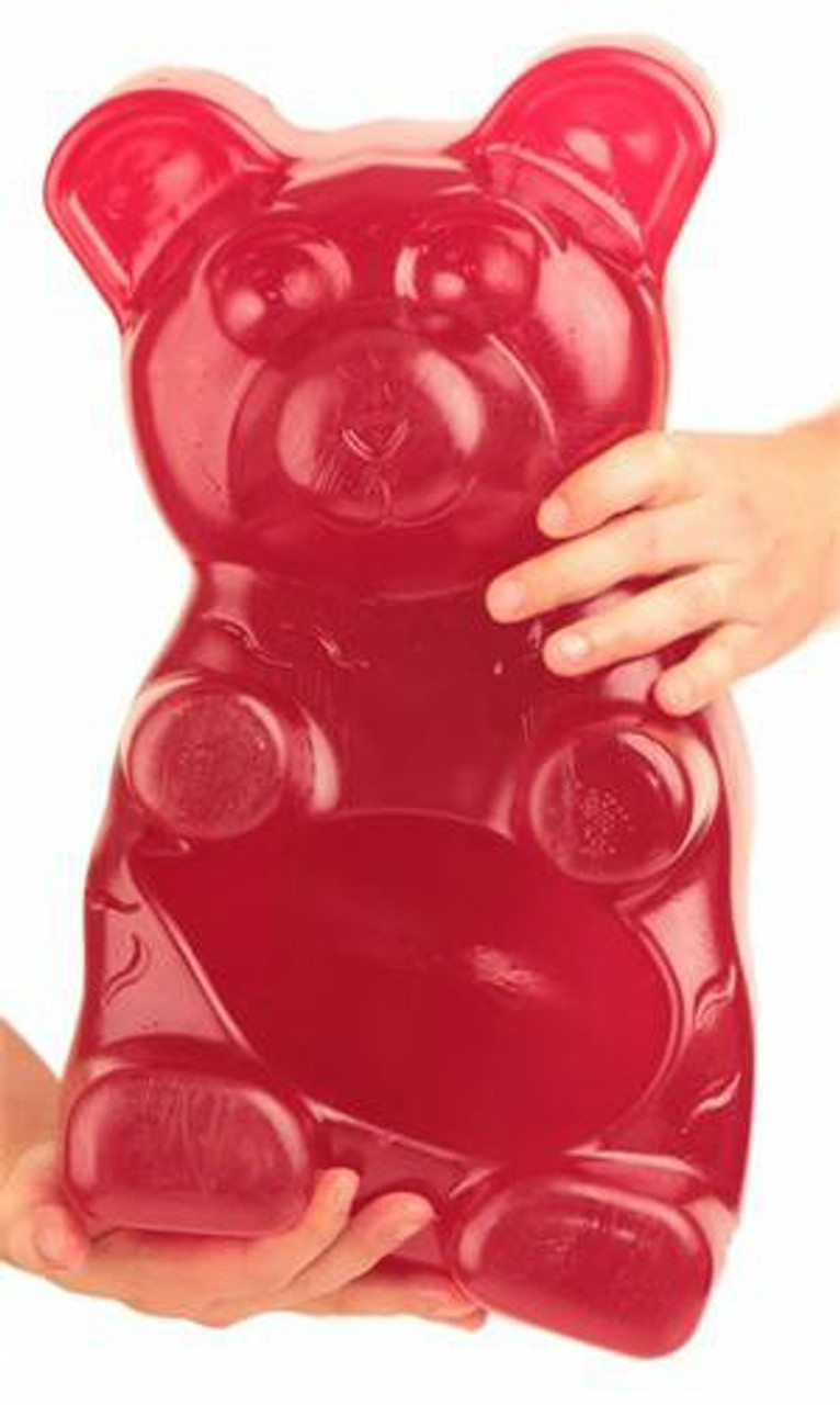 giant pink gummy bear