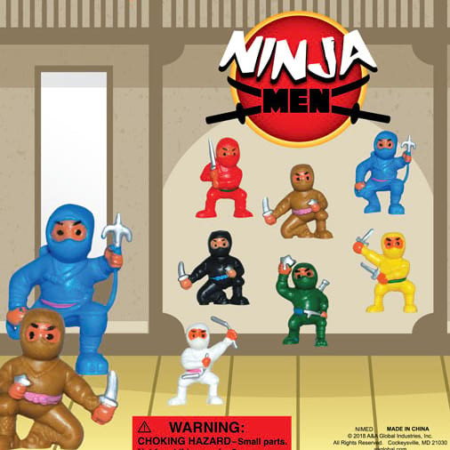 Ninja Fighters 1 inch Toy Vending Capsules | CandyMachines.com