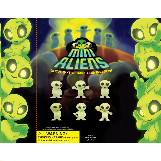 Mini Martian Men Mix Vending Capsules (1-inch) - CandyMachines.com