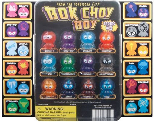 Bok Choy Boy Figurines Series 3 Vending Capsules (2-inch Bok Choy Boy Figurines Series 3 Vending Capsules (2-inch