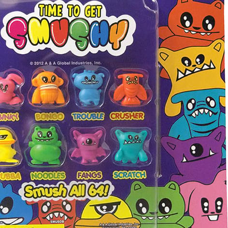 Time to Get Smushy 2 inch Toy Vending Capsules | CandyMachines.com