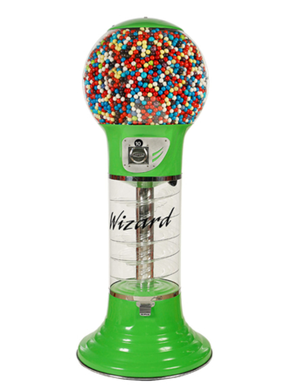 5' Wizard Spiral Gumball Machine