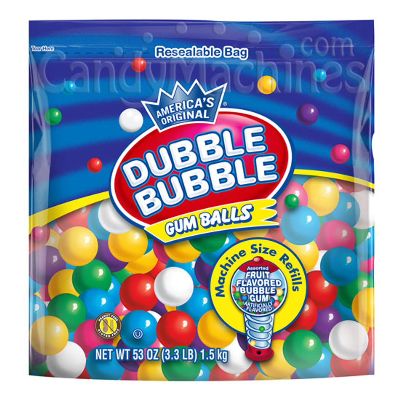 Dubble Bubble 53.9-oz Bubble Gum in the Snacks & Candy department at