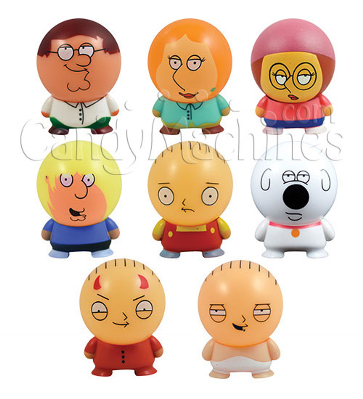 Download Family Guy Buildables Vending Capsules - CandyMachines.com