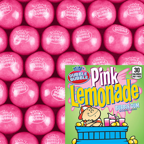 Pink Lemonade Vending Gumballs (1-inch /850 ct) | CandyMachines.com
