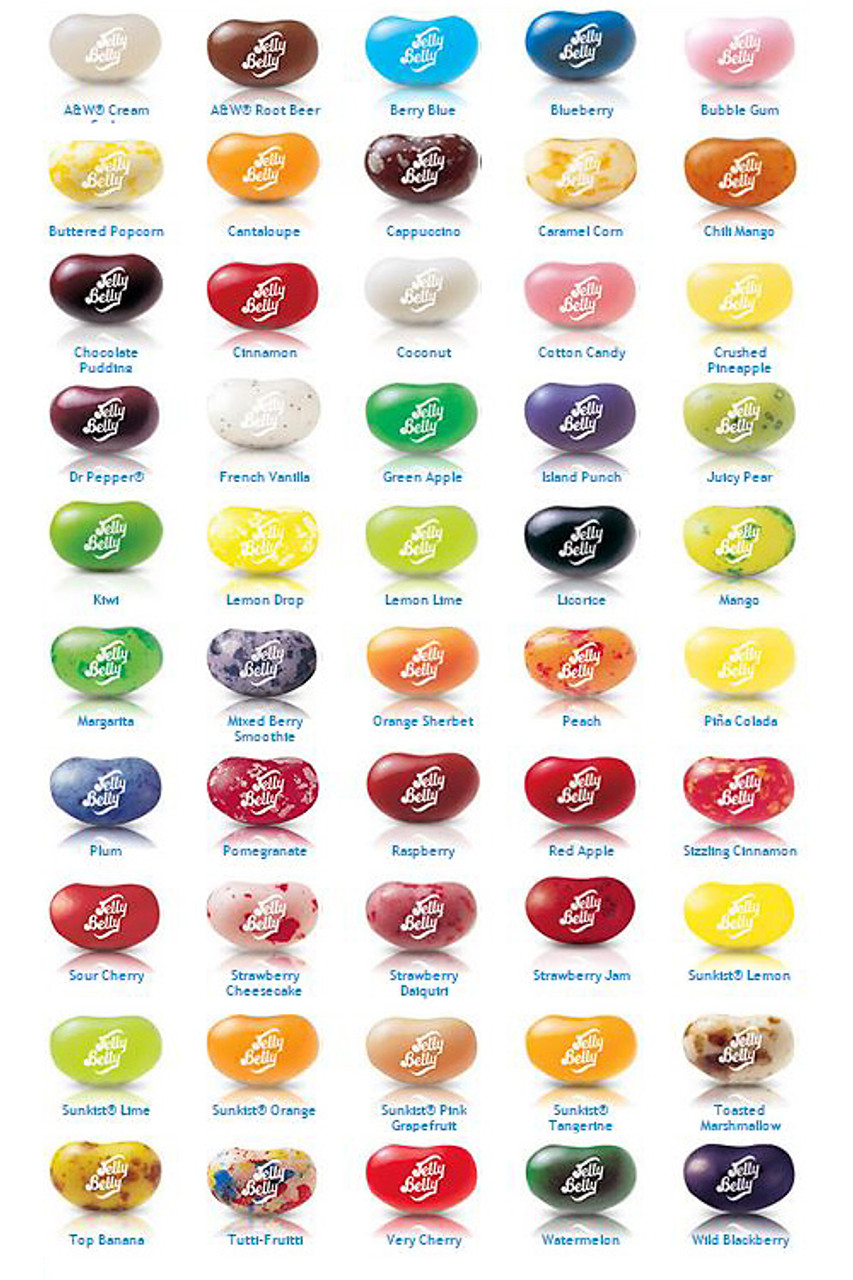 jelly belly flavors