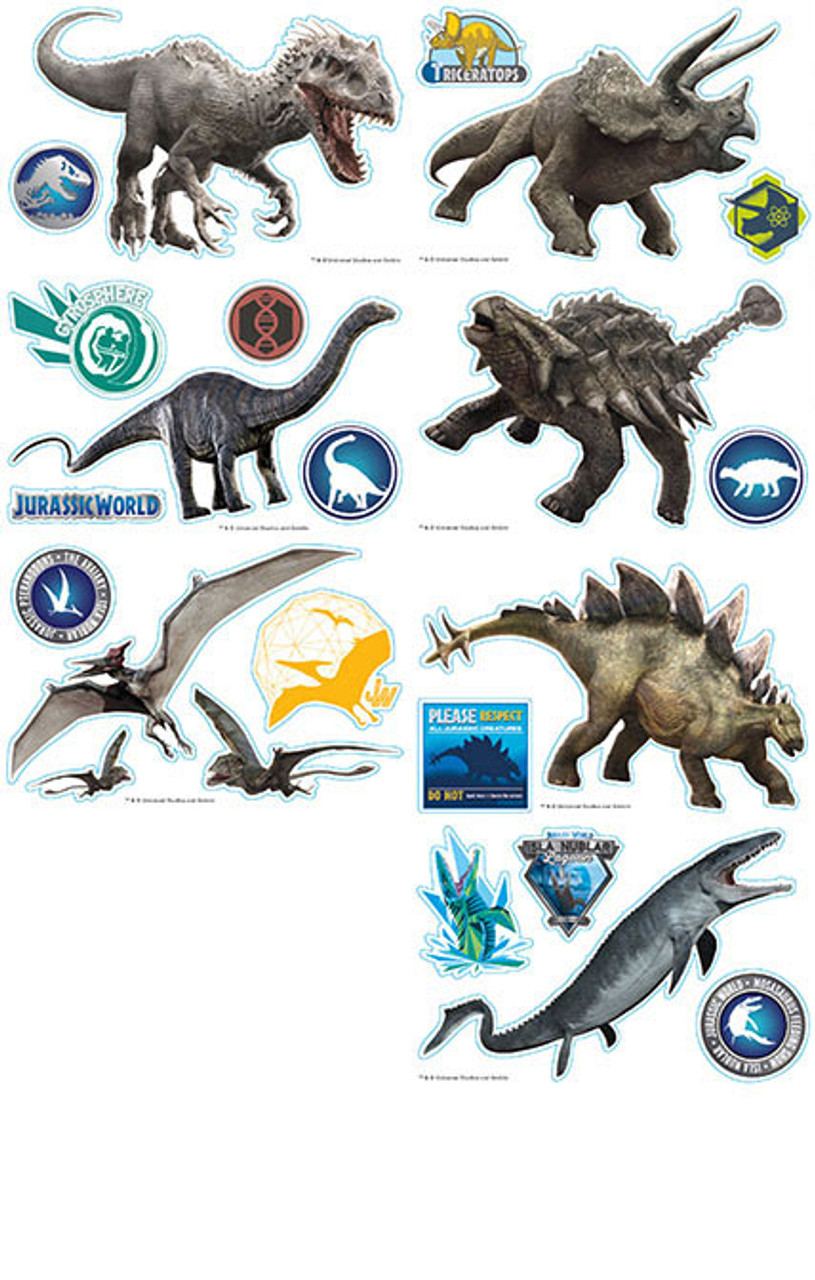 Jurassic World Stickers