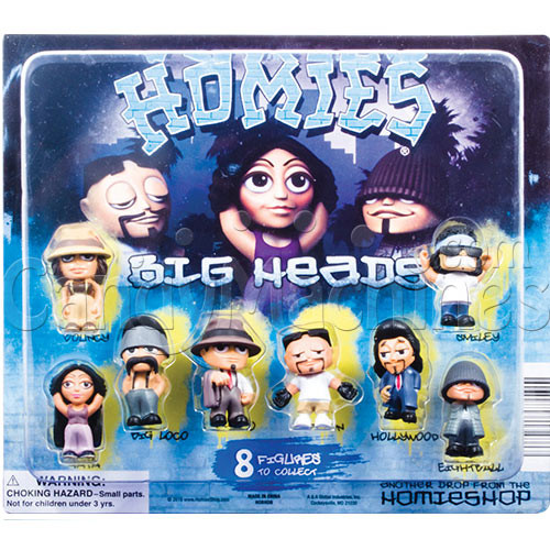 Homies Big Heads Toy Vending Capsules - CandyMachines.com