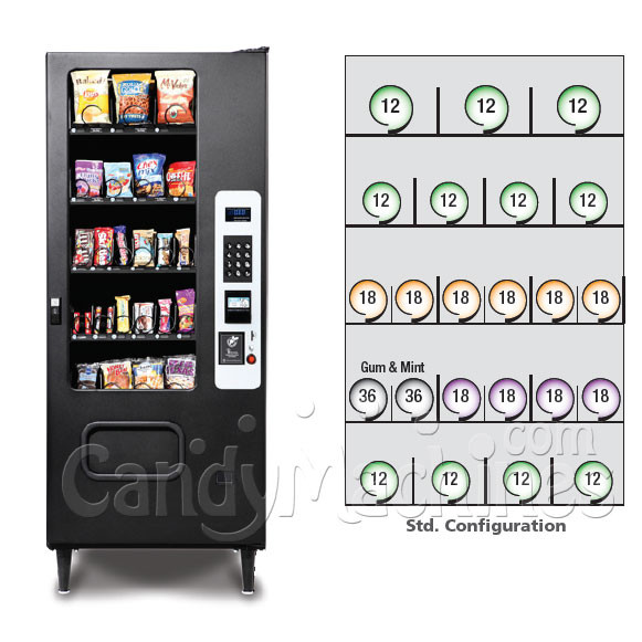 Snack Vending Machine 23 Selection - CandyMachines.com