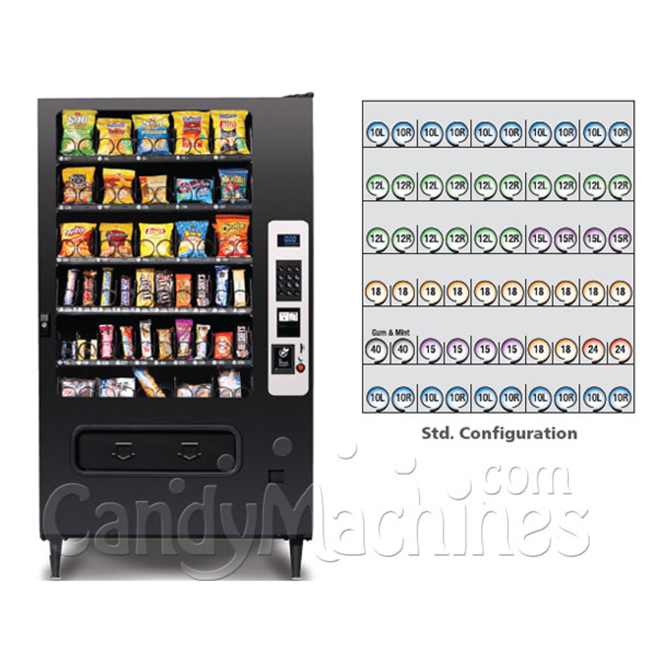 Selectivend SV-4 32-Selection Snack Vending Machine