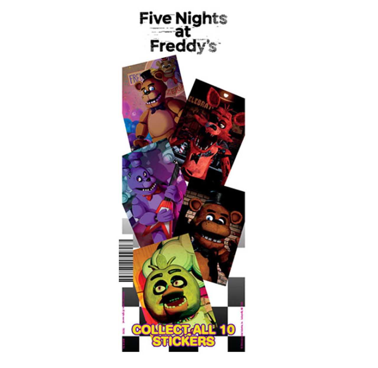 Five Nights at Freddy's Stickers (300 ct)