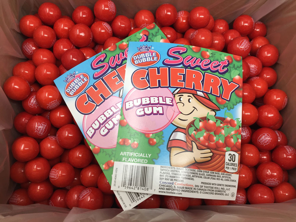 How Sweet & bubble Gum(5枚未開封、1枚開封済みのセット) sweet-cherry-gumballs__51931.