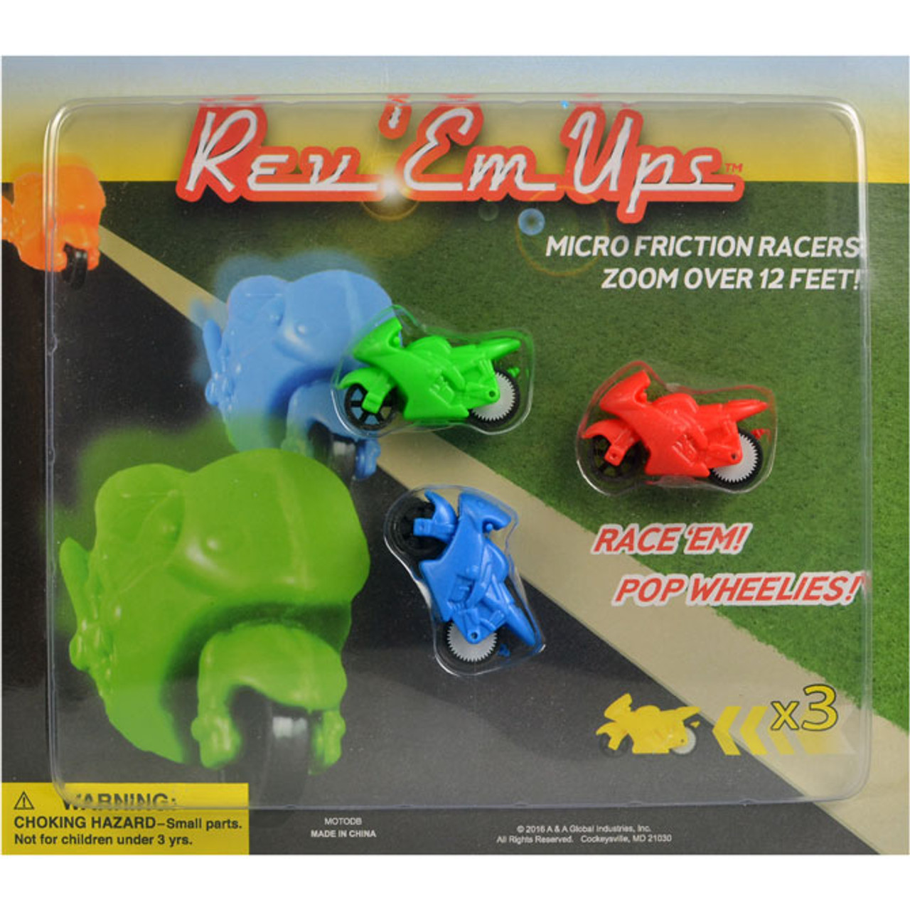 キャンディーズ MD Rev Em' Up Motorcycles Vending Capsules (2-inch