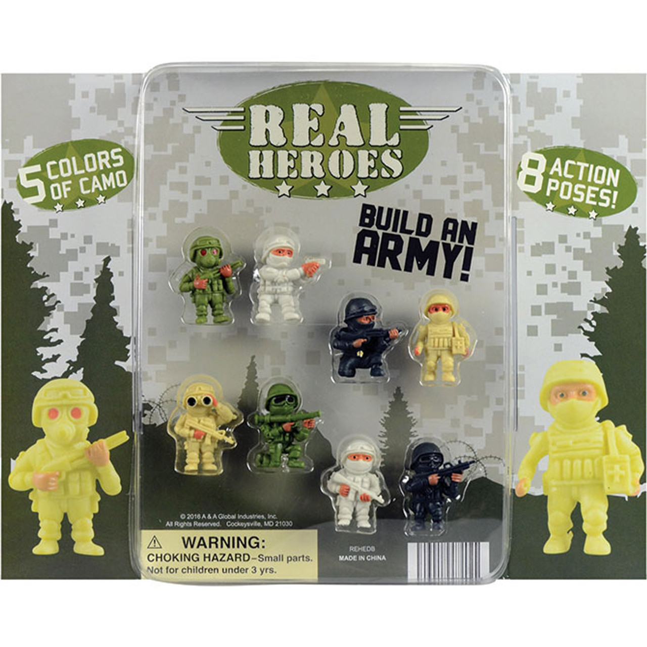 Real Heroes Figures Bulk Vending Toys 