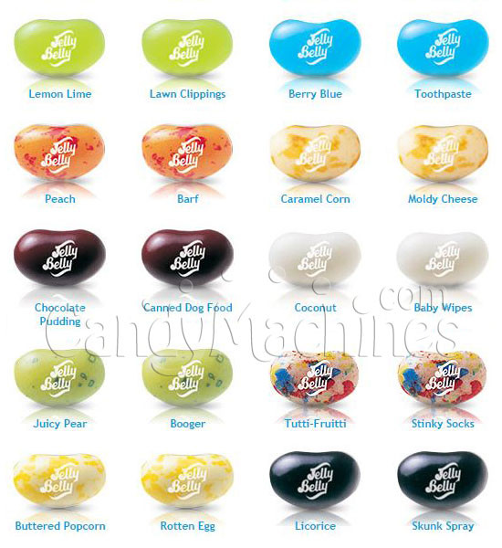 5 BeanBoozled Jelly Beans 1.6 oz Boxes - CandyMachines.com