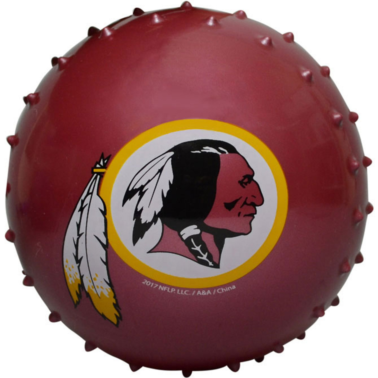 Washington Redskins NFL 5 inch Knobby Balls (100 ct) 