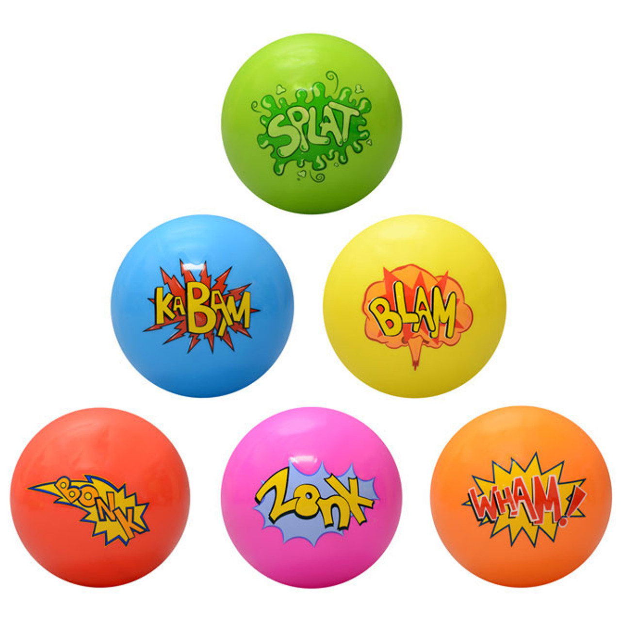 Cosmic Burst 5 inch Inflatable Balls (250 ct) - CandyMachines.com