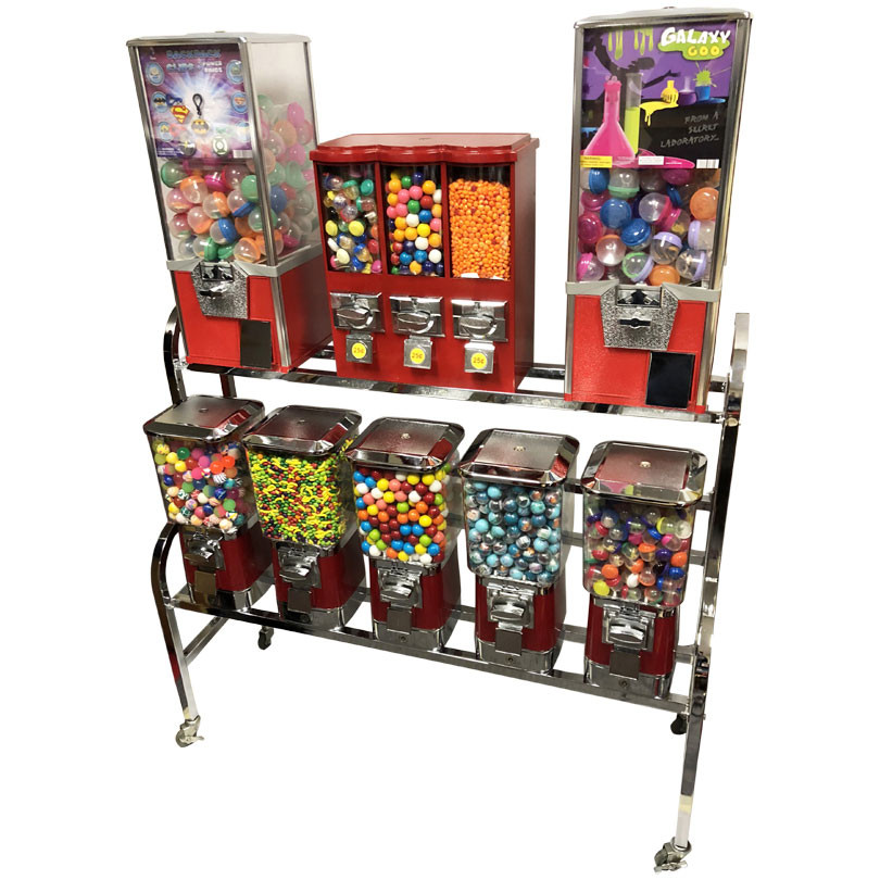 ProVend 10 Way MultiVend and Toy Vending Rack
