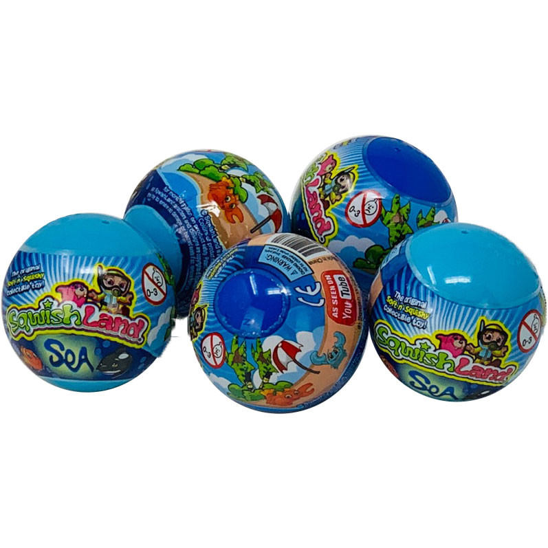 Sqwishland Sea 2-inch Surprise Toy Capsules (250 ct