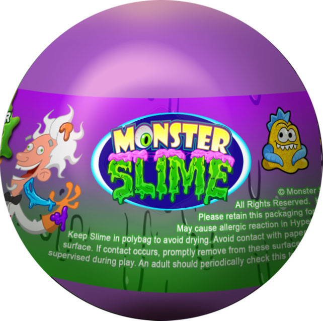 Monster Slime Vending Capsules (2-inch) - CandyMachines.com