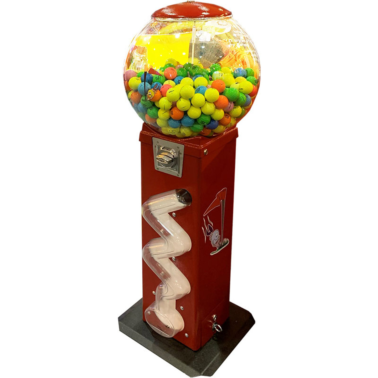 Golf Ball Vending Machine - CandyMachines.com