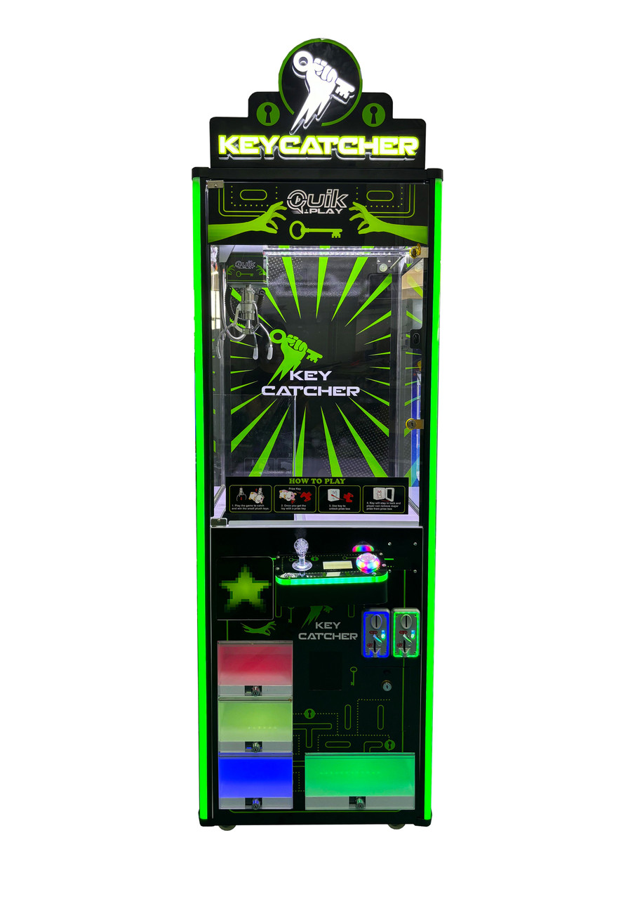 Key Catcher Locker Box Claw Machine (25-inch), 2-Year Warranty