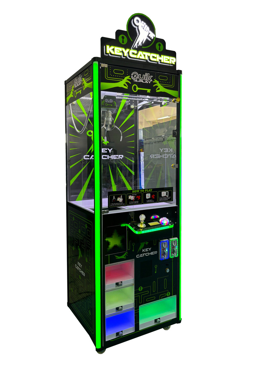 Key Catcher Locker Box Claw Machine (25-inch), 2-Year Warranty