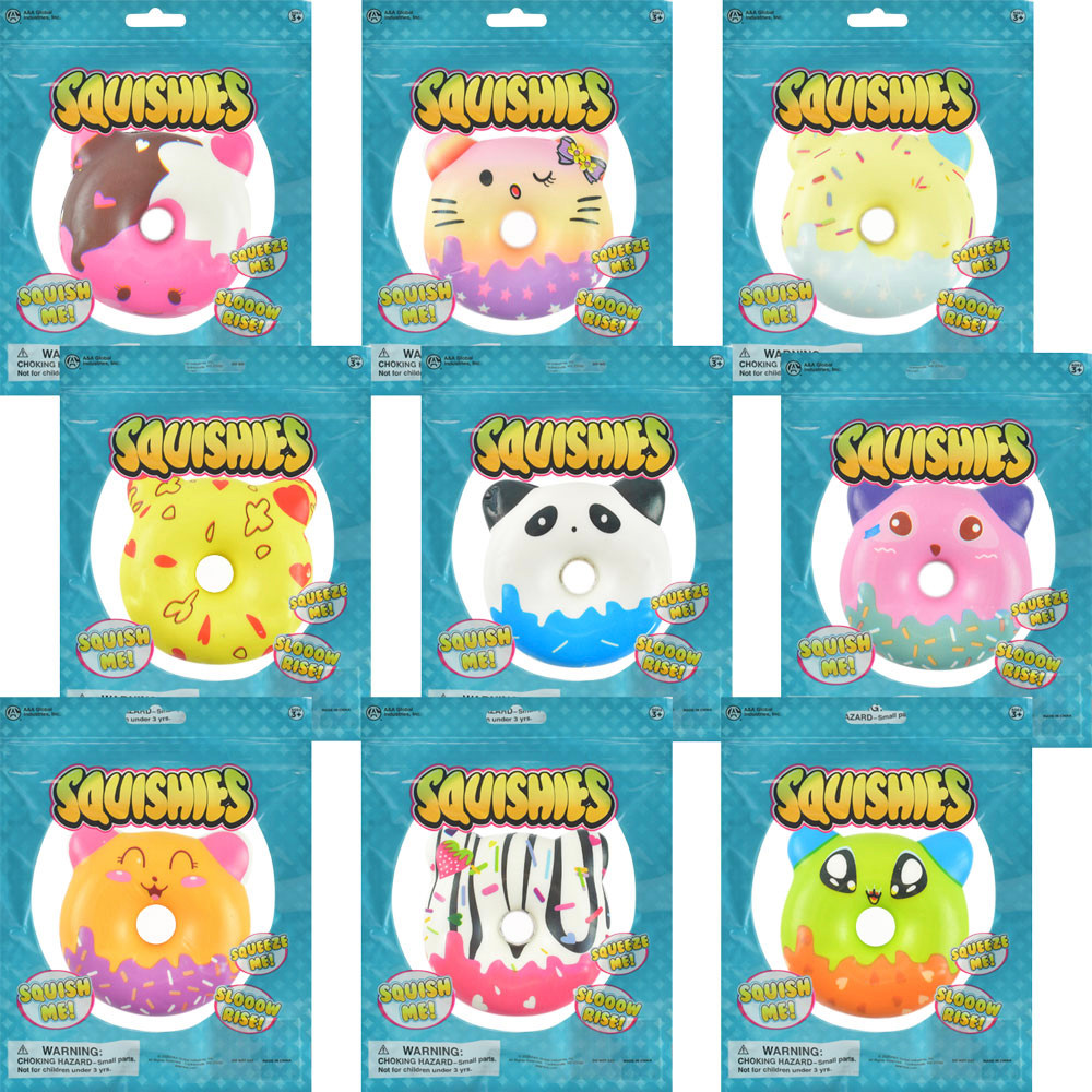 Squishy Slow Rise Foam Mix Bagged (144 ct) 4in-6in - CandyMachines.com