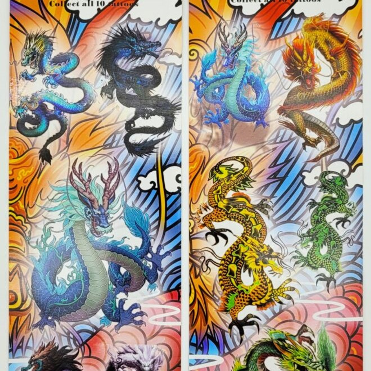 Wizards and Dragon Sleeve Tattoos | TikTok