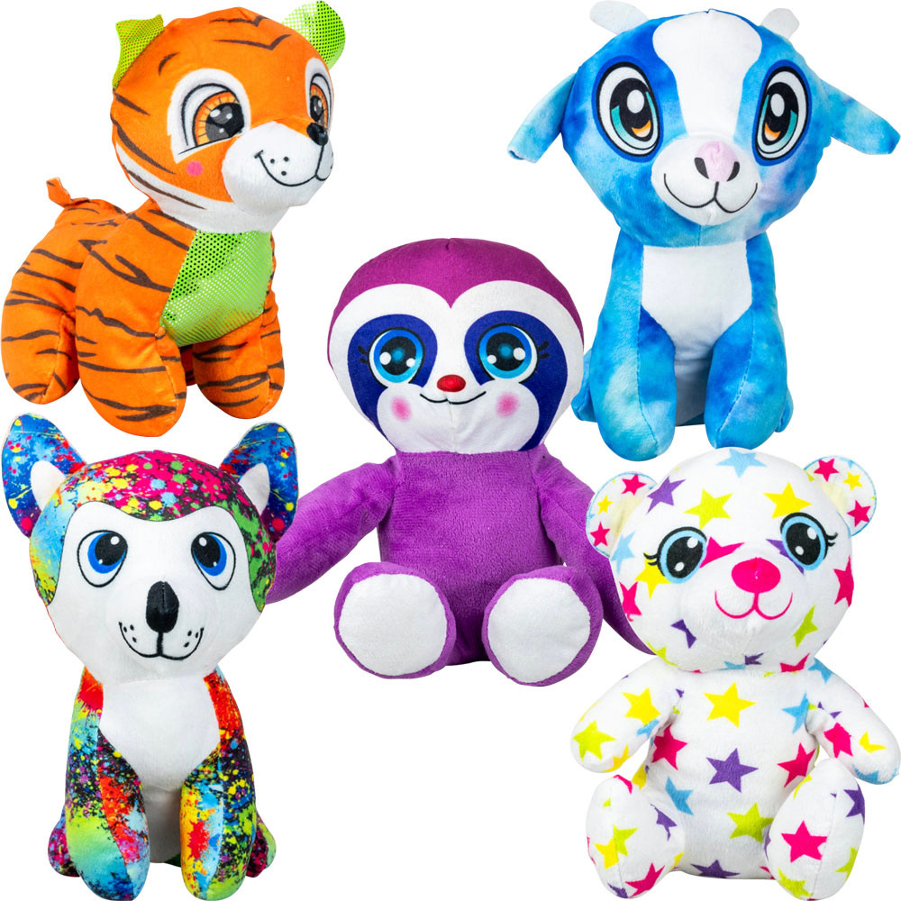 Medium Generic Plush #63 Mix (8-9 inch) 108 ct - CandyMachines.com