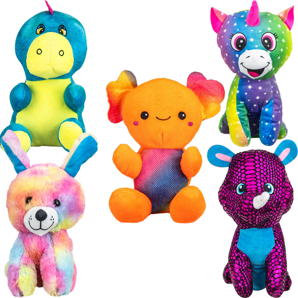 Medium Generic Plush #67 Mix (8-9 inch) 108 ct - CandyMachines.com