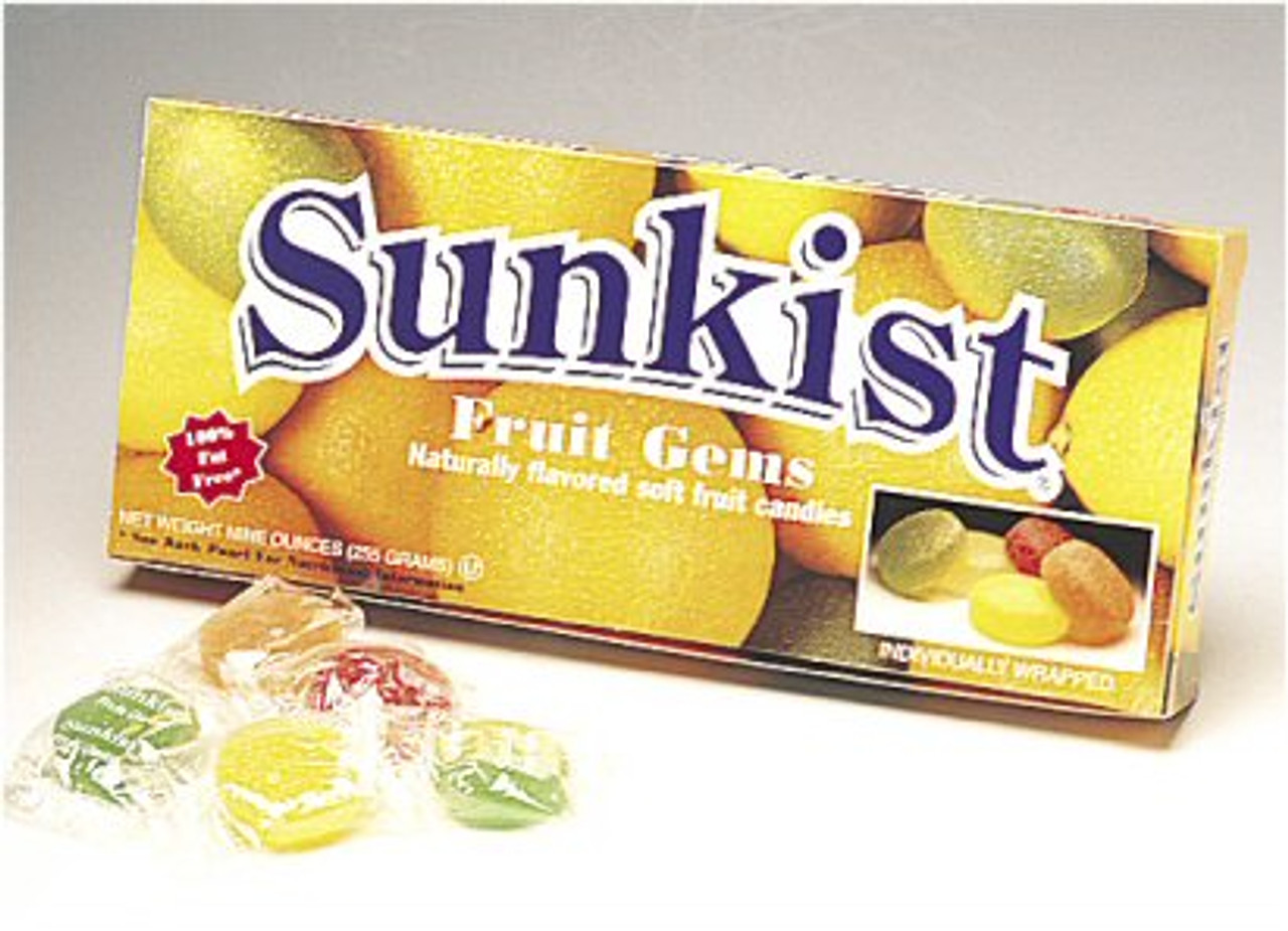 sunkist fruit gems artwork