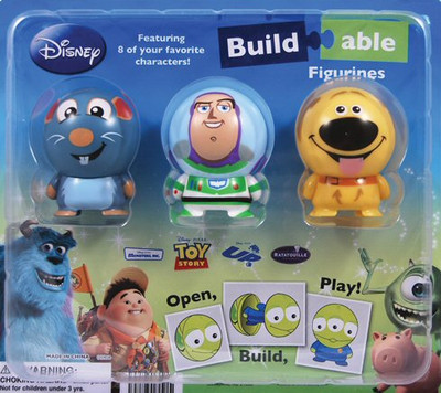 Disney Pixar Capsule Buildables Vending Capsules - CandyMachines.com