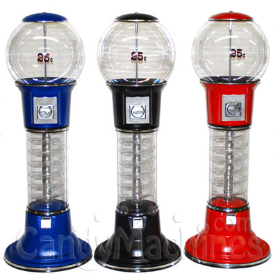 Spiral Gumball Machine - Assorted Colors: Rebecca's Toys & Prizes