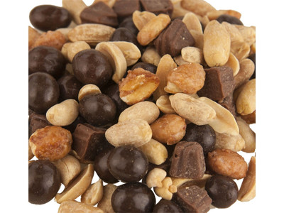 Classic Trail Mix with M&M's by Its Delish, 2 lbs Bulk | Gourmet Chocolate  M and M Trail Mix with Dried Fruit and Nuts