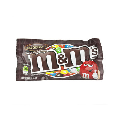 M&M's Plain Milk Chocolate Candy - Case (14.25 LBS) 