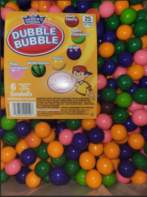 Double Bubble Gum Balls