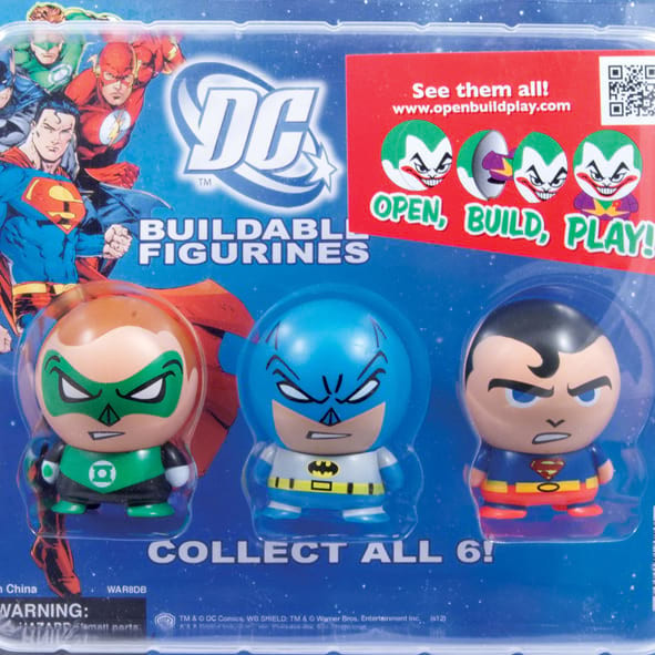 DC Comics Buildable Figurines Vending Capsules (2-inch