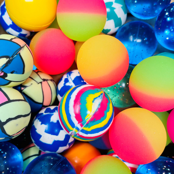 8月限定値下げSUPER CHRYSTALATE BALLS 49mm-bouncy-balls-for-