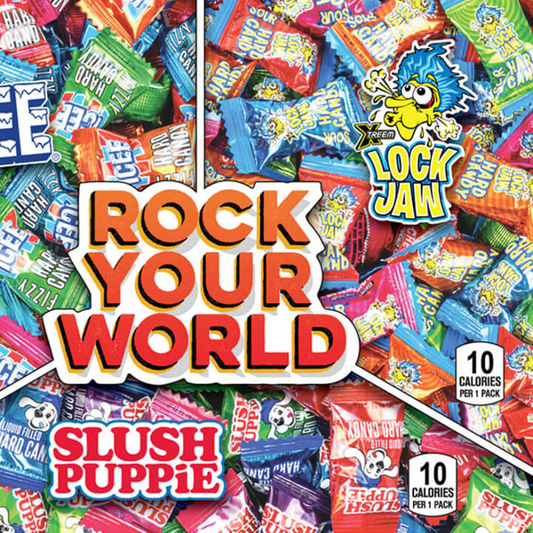 Brach's Kiddie Mix Bag, Lemonhead, Everlasting Gobstopper