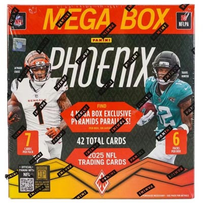 Panini™ Phoenix Football Cards Mega Box 2025 (6pcs)