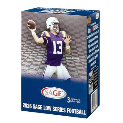 Sage Low Series Football Cards Blaster Box 2026 (5pcs)