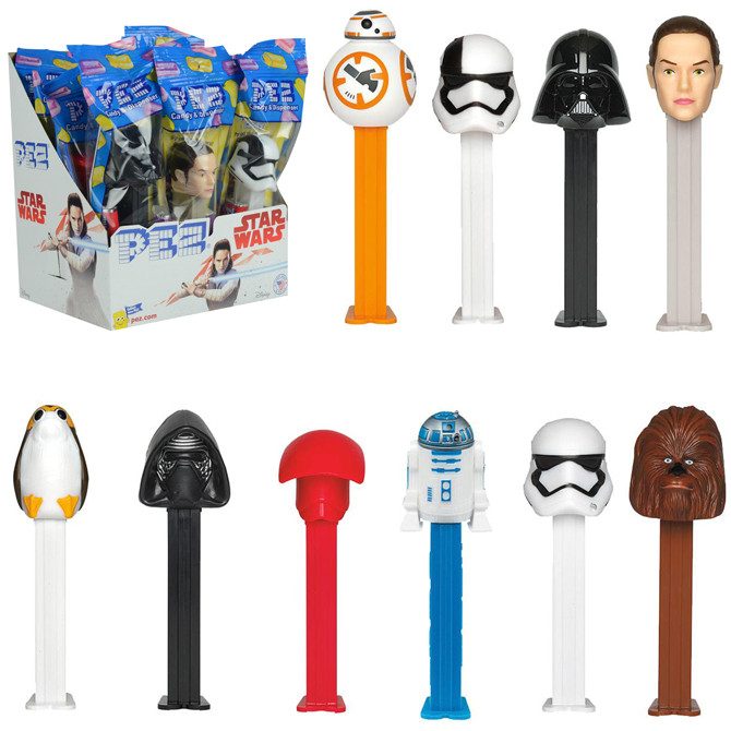 PEZ® Star Wars™ Dispensers w/Display Box (12 count)