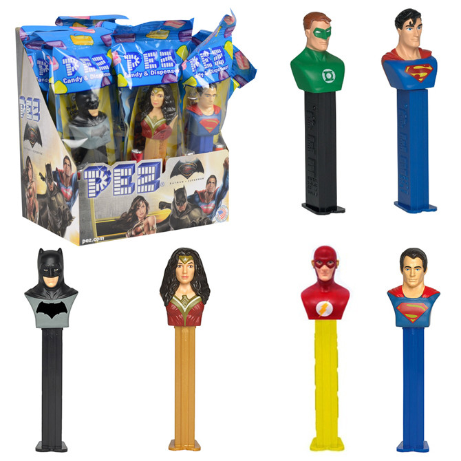 PEZ® DC Comics Justice League™ Dispensers w/Display Box (12 count)