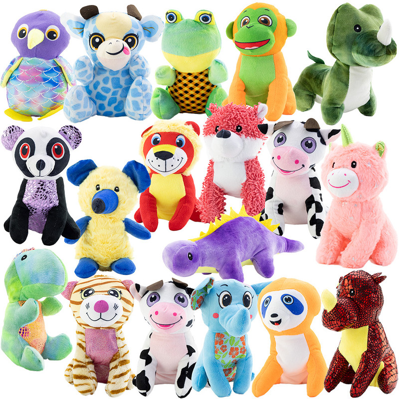 Small Medium Non-Licensed Plush #83 Mix (108 Count) 8 - 9 INCH